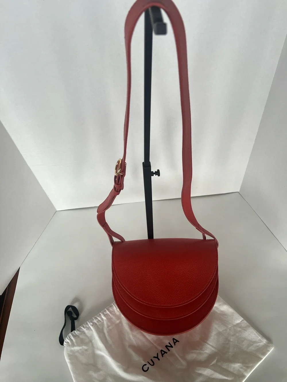 Cuyana double moon crossbody NWOT - Picture 3 of 14
